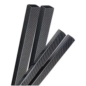 Tubos cuadrados de carbono con blindaje EMI 10K RPM Estabilidad 18% Extensión de vuelo para marcos de drones Diseño Delgado - Product Image 2