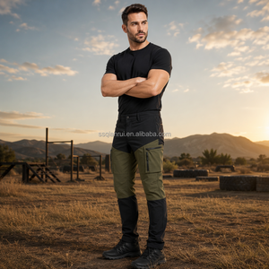 <span class=keywords><strong>Pantalones</strong></span> de Senderismo para <span class=keywords><strong>Hombre</strong></span> de Secado Rápido, Impermeables, Elásticos, para Actividades al Aire Libre, Camping, Montañismo, Pesca, con Cremallera Resistente a Desgarros - Product Image 3