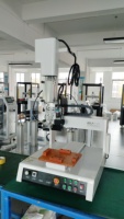 Machine de distributeur de colle SMT AB 3 axes en PVC CNC de bureau industriel de haute précision pour LED et carte PCB