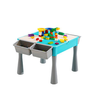 Bureau réglable en plastique d'usine pour bébé Bureau d'étude pour enfants tout-petits Mobilier pour enfants Table et chaise - Product Image 3