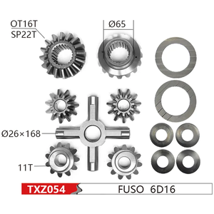 Tanzania Indonesia Rusland Hot <span class=keywords><strong>Model</strong></span> Transmissie Onderdelen Ps130 Ps135 Ps100 Auto Differentiële Reparatie Set Side Gear Kit Spider Kit - Product Image 2