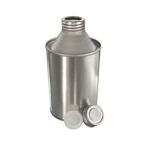 Venta al por mayor 250ml lata de aceite de metal embalaje vacío con pegamento tapón de rosca para uso a granel - Product Image 4