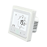 Thermostat TYSH Tuya avec écran LCD et capteur interne, contrôleur universel pour chaudières hydroniques et systèmes de chauffage électriques