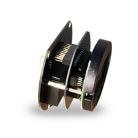 Sensor Pengukur Aliran Magnetik Air Helium Gas Amonia Udara Baja Tahan Karat 24VDC +/-1.5% Akurasi 4-20mA Berflens OEM