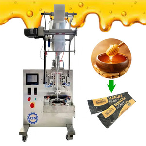 Automatic Multi-functional Food Machine for Honey <b>Tomato</b> Paste Ketchup Candy Filling 4-Sides Sealing High-Speed 40 Bags/Min - Product Image 1