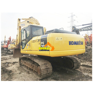 รถขุดตีนตะขาบ Komatsu PC200-7 PC200-8 มือสอง ระบบไฮดรอลิกเต็มรูปแบบ น้ำหนักใช้งาน 20930 กก. ผลิตในจีน - Product Image 1
