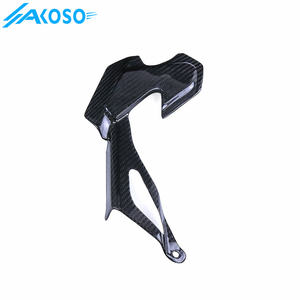 AKOSO 3K cubierta de protección de cadena trasera de motocicleta de fibra de carbono de gama alta de cinco capas para <span class=keywords><strong>Yamaha</strong></span> MT10 FZ10 2016-2021 <span class=keywords><strong>2018</strong></span> 2019 - Product Image 4