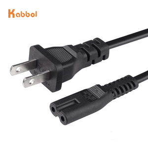 AC 2 Prong C8 <strong>Power</strong> <strong>Cord</strong> Standard 2-Slot for TV PS4 <strong>PS5</strong> Speaker Monitor X Box Wall <strong>Power</strong> Cable Replacement <strong>Power</strong> Cable - Product Image 3