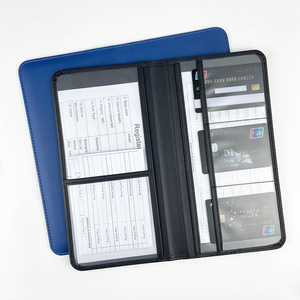 Funda de licencia de conducir de PU de EE. UU. para coches, piel táctil, cuero de imitación, soporte para registro de coche, factura de seguro, carteras largas de gran capacidad - Product Image 4