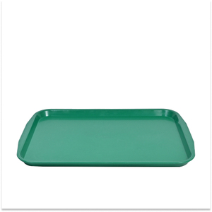 Plateau de service rectangulaire noir de haute qualité pour cantine, cafétéria, école, plateau à repas, surface antidérapante - Product Image 3
