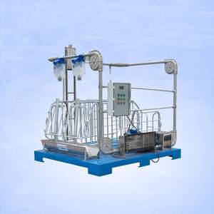 Jaula de gestación de cerdo galvanizada por inmersión en caliente de cama de cerda superior Jaulas de animales con superficie lisa - Product Image 5