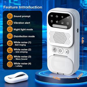 NEW <b>Wireless</b> Bedwetting Alarm High Sensitivity Moisture Sensor <b>for</b> Baby Elderly with Light Function Potty Training Alarm - Product Image 2