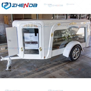 Zhenda Latest Customized Horse Carriage for Funeral/Luxury Funeral Carriage/English Style Electric Horse Hearse Trailer (Henan - Product Image 3
