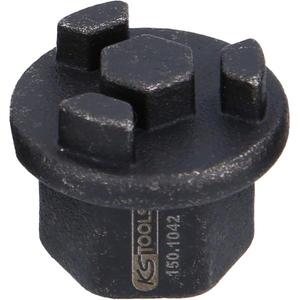 KS TOOLS - 150.1042 3/8 ''Embout/douille de service d'huile à profil spécial pour DAF / MAN LUBRIFICATION, FILTRATION ET BOUGIES D'ALLUMAGE - Product Image 1