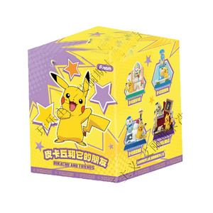 Pokemo <span class=keywords><strong>Pikachu</strong></span> 4*8กล่องและโมเดลเพื่อนของสะสมของเล่นหุ่นแอ็คชั่นฟิกเกอร์โปเกมอนปริศนากล่องตาบอดสำหรับเด็กของขวัญคริสต์มาส - Product Image 6