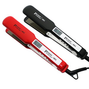 Chuyên Nghiệp Titan Phẳng Sắt Tóc Ép Tự Động Hơi Nước Ép Hồng Ngoại - Product Image 6