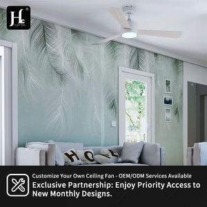 Ventilador de Techo Moderno de 42 Pulgadas con Control Remoto, Motor de Cobre Puro de Bajo Consumo y 3 Aspas de ABS - Product Image 6