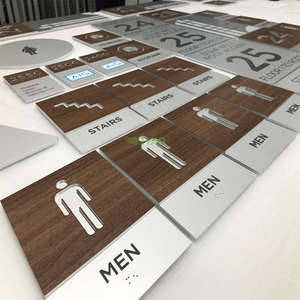 YIYAO custom made bagno pubblico segno porta - Product Image 5