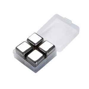 Stainless Steel Ice Cubes 304 Food Grade Metal Ice Stones Set For Whiskey And Red Wine Quick Cooling Party Use - Product Image 5