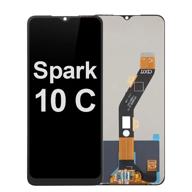 Mobile Phone Repair Parts Display for Tecno OEM LCD Screen for Tecno Spark 10C KI5k With Touch Screen Digitizer Full Assembly