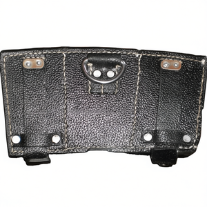 German Duty Multiple Handmade Uniform 100% Genuine Cow <b>Leather</b> <b>Tool</b> Pouch for Belts WW2 German K98 Pouch - Product Image 1
