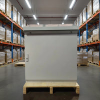 Armoire de protection électronique à couvercle rabattable AP, accès par porte latérale, ventilation, contrôle industriel, IP56, acier au carbone