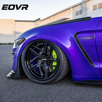 Rines EVOR Forjados de Fibra de Carbono 5x114.3 5x130 5x127, Diseño Cóncavo Profundo para AUDI, Tesla, BMW, Nissan