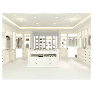 Armario de Dormitorio Moderno <span class=keywords><strong>y</strong></span> Sencillo <span class=keywords><strong>Prima</strong></span> con Puerta de Espejo, Acabado en Madera o Color Puro, Armario Combinado con LED para Dormitorio - Product Image 4