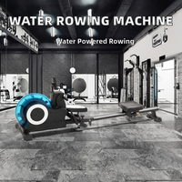 Máquina de Remo Individual Plegable JY con Resistencia al Agua, Sonido y Luces LED, para Entrenamiento Aeróbico, Uso en Interiores, Hogar, Gimnasio o Comercial