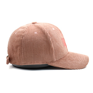 <span class=keywords><strong>Gorra</strong></span> de Béisbol Personalizada al por Mayor con Logotipo Bordado, 6 Paneles, Visera Curva, Pana <span class=keywords><strong>Rosa</strong></span>, para <span class=keywords><strong>Hombre</strong></span> y Mujer, <span class=keywords><strong>Gorra</strong></span> de Béisbol Cálida para Exteriores - Product Image 3