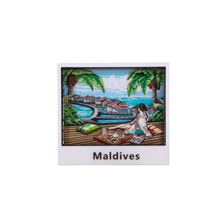 <span class=keywords><strong>Philippines</strong></span> biểu tượng tùy chỉnh ván ép nam châm UV in nước chạm khắc khung 3D gỗ tùy chỉnh tủ lạnh nam châm khung ảnh - Product Image 5