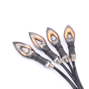 Feux latéraux LED pour moto Autodragons, 12 pièces, clignotants dynamiques ambre pour moto, feux de signalisation - Product Image 4
