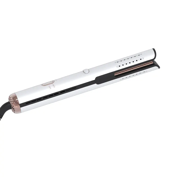 2021 LCD hot tool 3 in 1 hair straightener and curling iron with cold wind high heat airflow styler