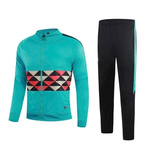 2020 OEM Của Nhà Thiết Kế Theo Dõi Áo Khoác Và Quần Đào Tạo Thể Thao Mặc Tùy Chỉnh Mens Soccer Tracksuit - Product Image 3