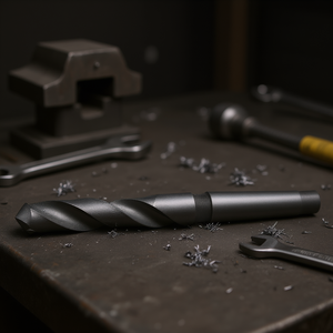 Fervi Tapered Shank Twist <b>Drill</b> <b>Bit</b> 10mm High Speed Steel For Metal Drilling - Product Image 3