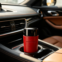 Nouveau diffuseur de parfum de luxe moderne pour voiture avec support en verre, parfum initial longue durée et évaporation naturelle