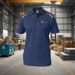 Camiseta Polo de Manga Corta Ttake, Ropa de Trabajo Regular, Color Gris, Talla S - Product Image 3