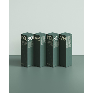 Boîte cosmétique personnalisée haut de gamme, écologique, imperméable, avec doublure en éponge, pelliculage mat et gaufrage pour emballage de sérum de soin et produits de beauté - Product Image 2