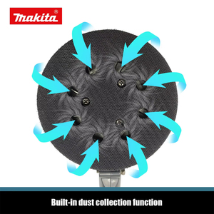 <span class=keywords><strong>Ponceuse</strong></span> orbitale <span class=keywords><strong>sans</strong></span> <span class=keywords><strong>fil</strong></span> <span class=keywords><strong>Makita</strong></span> 18V 300W pour le bricolage, le travail du bois, le polissage et les petites opérations de meulage, <span class=keywords><strong>sans</strong></span> balais - Product Image 3