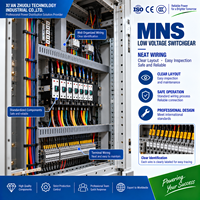 Armoire de distribution d'énergie extractible ZHUOLI MNS 400V 690V, tableau de commande électrique MCC pour système d'alimentation industriel