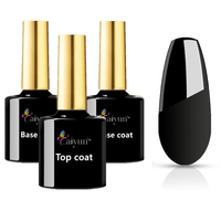 Kit de colle gel pour ongles en gel trempé à haute brillance et scellage intense, avec couche de finition Iron Top Coat, marque privée