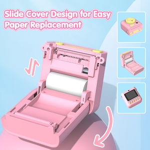 2025 Đồ Chơi Tốt Nhất Cho Trẻ Em Ngay Lập Tức In Ảnh Mini Máy In Nhiệt CCD Hình Ảnh Cảm Biến MP3 Dễ Thương Lọc Cho 1-Năm Bé Trai Cô Gái - Product Image 5