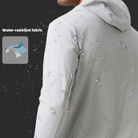 Vêtements de sport pour hommes sweats à capuche sport logo personnalisé nylon à séchage rapide entraînement en plein air pull imperméable décontracté automne veste de sport pour hommes