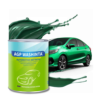 Peinture automobile AGP pour la retouche de carrosserie, 1K Tasecoat, série couleur argent spéciale, bonne couverture