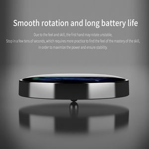 Decompressie Bureau Speelgoed Metalen Vingertop Desktop Anti Stress Koper Kinetische Hand Ontspannen Draaiende Beweging Munt Voor Autisme Adhd - Product Image 3