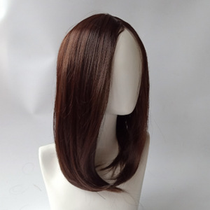 Perruque Bobo Bob en dentelle transparente, <span class=keywords><strong>cheveux</strong></span> courts raides noirs avec frange au milieu, mode européenne et américaine pour femmes - Product Image 5
