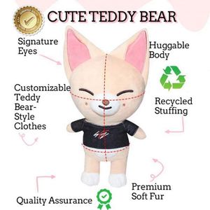 Figura de Anime Personalizada de 31-50 cm, Peluche Súper Suave de Stray Kids, Juguetes de Peluche - Product Image 3