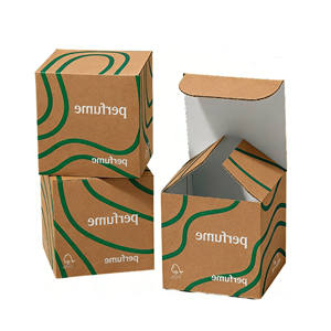 Cajas de Papel Kraft Ecológicas Personalizadas para Cosméticos, Cremas, Lociones y Perfumes, Cajas Coloridas para Velas - Product Image 1