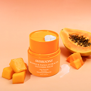 Limpiador nutritivo de marca blanca, desmaquillador de poros cero, bálsamo limpiador torcido de mango - Product Image 1