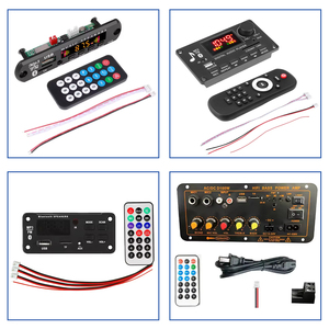 Reproductor de MP3 USB inalámbrico para coche, ranura para tarjeta TF, USB FM con micrófono, Control de manos libres, módulo de audio 6V 12V 5.0BT - Product Image 3